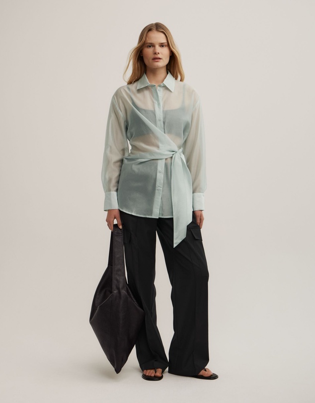 Witchery - Button Tie Up Shirt