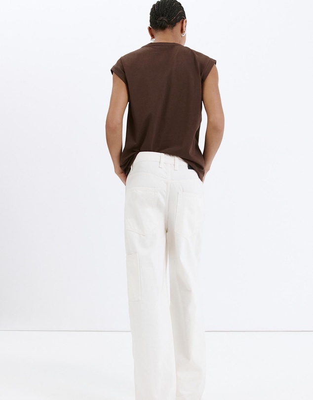 M.N.G - Short-Sleeved Cotton T-Shirt