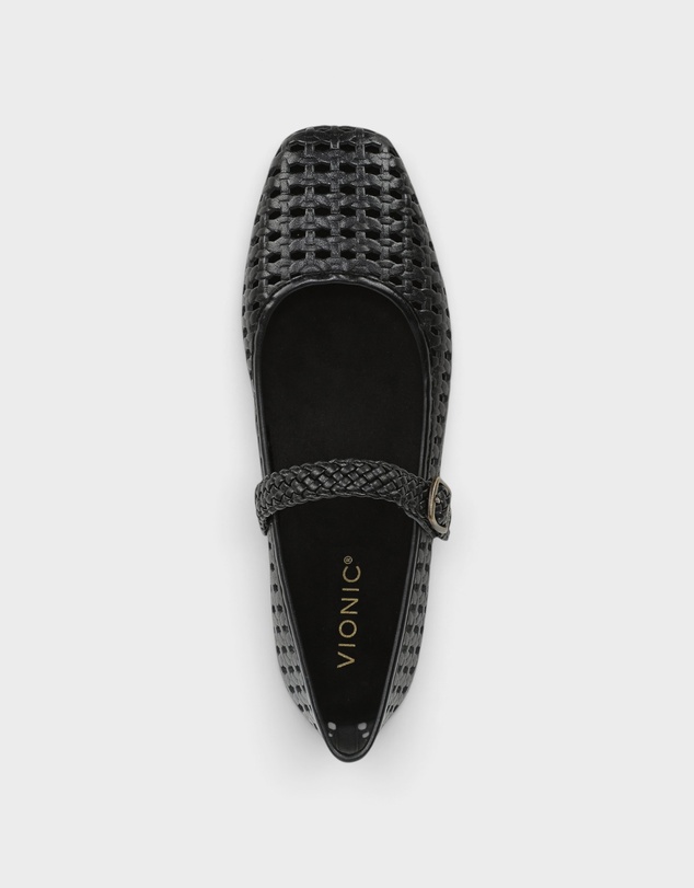 Vionic - Alameda Woven Flat - Black