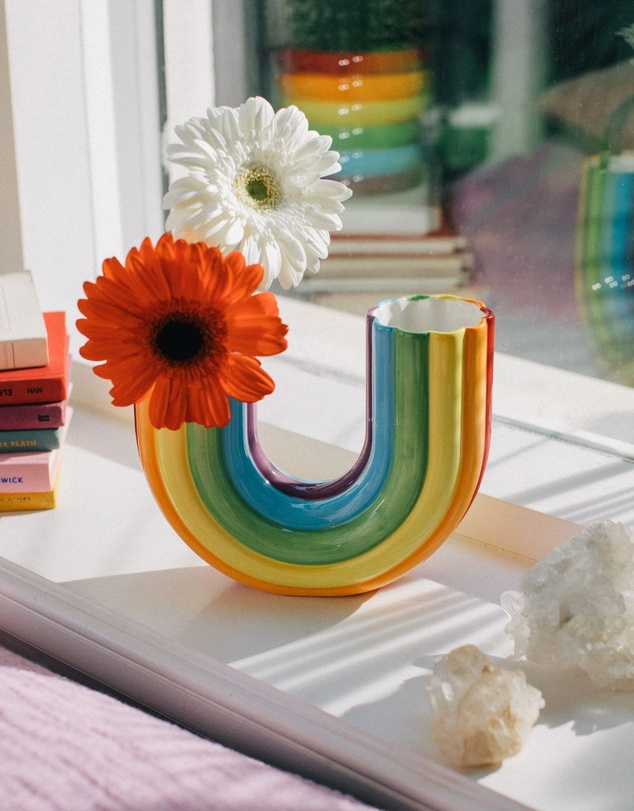 DOIY - Rainbow Vase Double