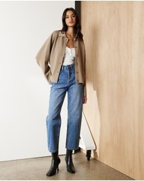 Atmos&Here - Jay Relaxed Rib Cardigan