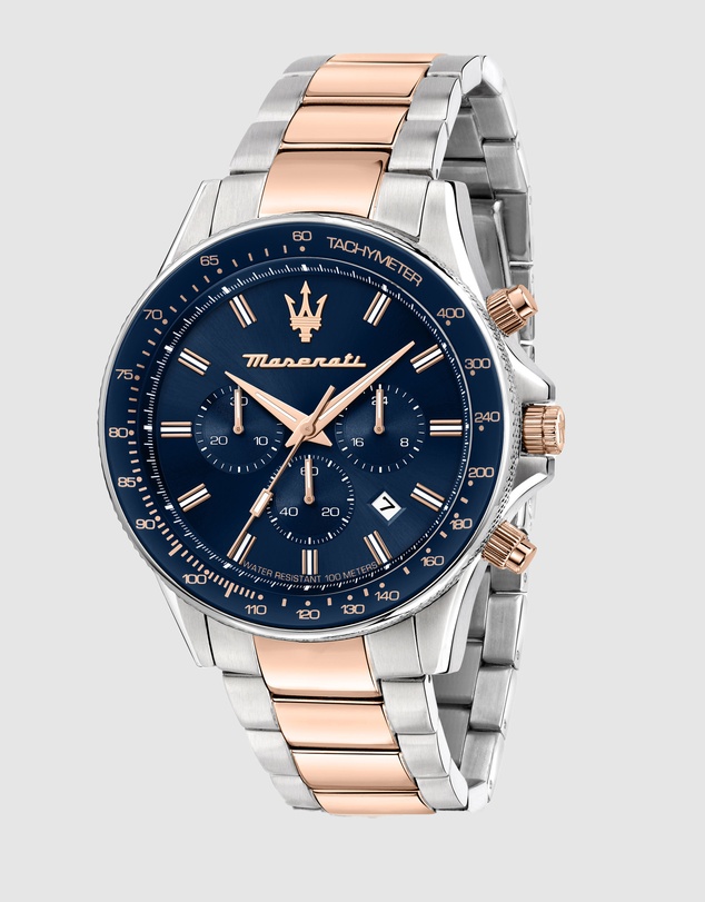 Maserati - Sfida Two Tone Chronograph Watch