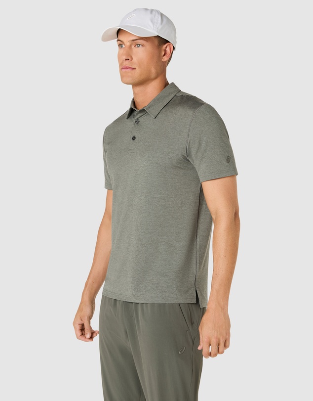 ASICS - Refined Texture Short Sleeve Polo-Shirt - Men's