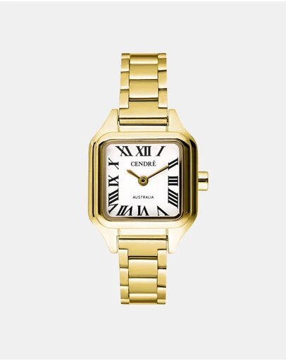 CENDRE - Hugo Watch | White | 14K Gold