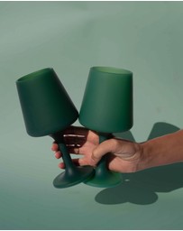 porter green - swepp | silicone unbreakable wine glasses