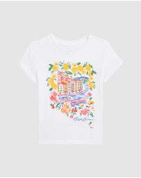 Polo Ralph Lauren - Cotton Jersey Graphic Tee - Kids