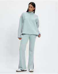 adidas Sportswear - Soft Lux Quarter Zip Top