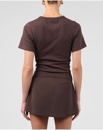 MVN - Mini Skort With Belt
