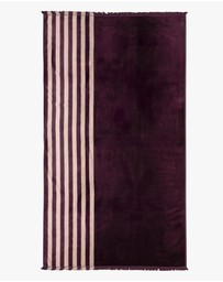 Aura Home - Palma Stripe Australian Cotton Beach Towel