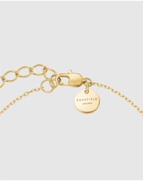 Rosefield - Three Hearts Gold-Tone Bracelet