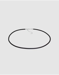Elli Jewelry - Necklace Textile Chain 925 Sterling Silver
