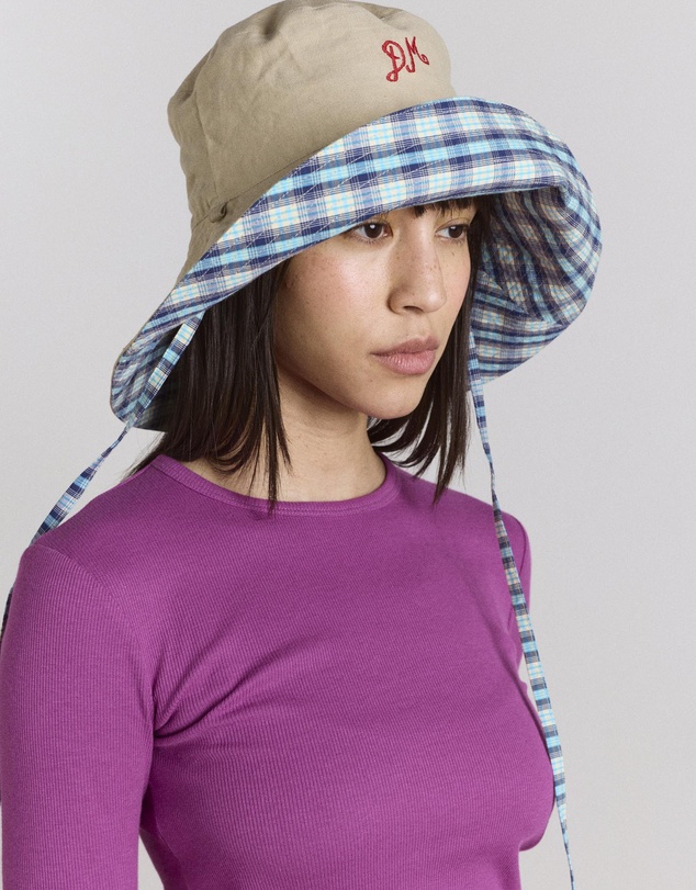 Damson Madder - Reversible Sun Hat