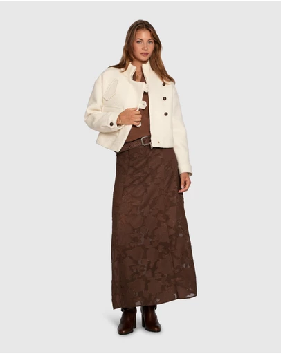 Belle & Bloom - Play It Cool Coupe Maxi Skirt
