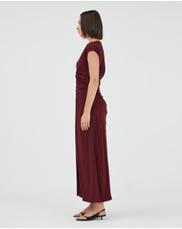 Third Form - Allure Gathered Tee Dress