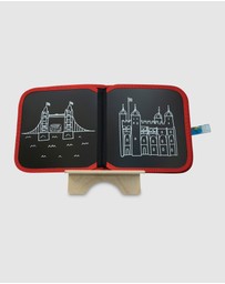 Jaq Jaq - Jaq Jaq Bird - Cities of Wonder Erasable Book - London