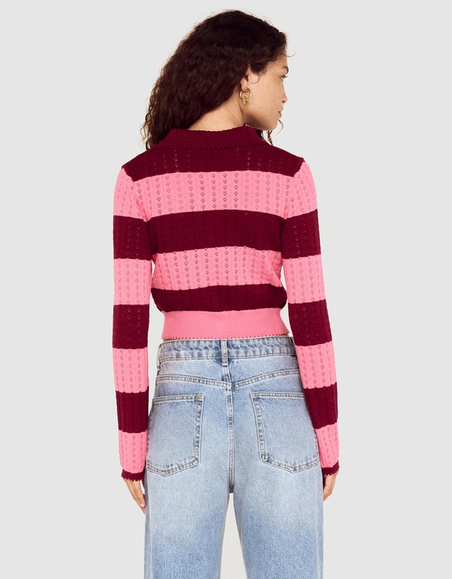 MINKPINK - Selena Pointelle Cardigan