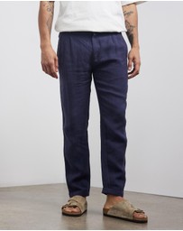 AERE - Linen Pleated Pants