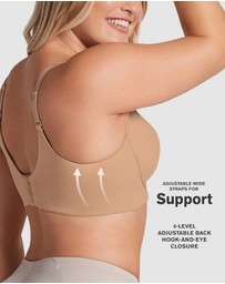Leonisa - Everyday Supportive Side & Back Smoothing Wireless Bra