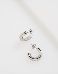 Ted Baker - HILYA: Hidden Heart Small Hoop Earrings