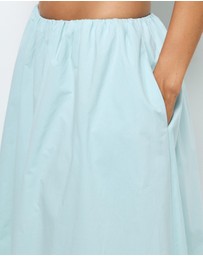 AERE - Quill Midi Skirt