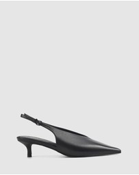 Siren - Fly Point Toe Slingbacks