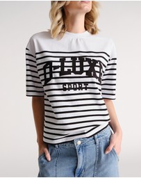 Decjuba - D-Luxe Sport Striped T-Shirt