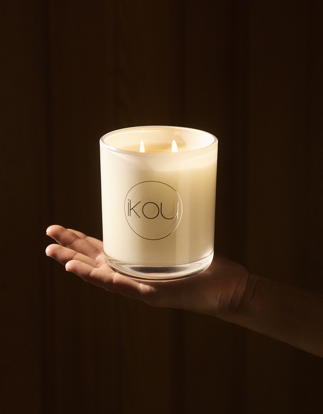 IKOU - Eco-Luxury Candle Glass De-Stress