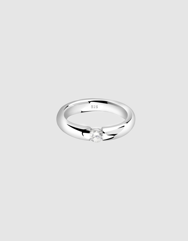 Elli Jewelry - Ring Zirconia 925 Sterling Silver