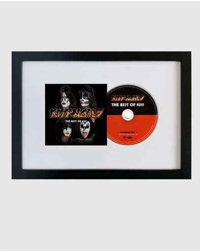 iWorld - Kiss - Kissworld - The Best Of Kiss - CD Framed Album Art