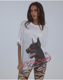 JGR & STN - Back Off Oversized Tee