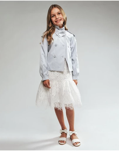 Bardot Junior - Lera Double Breasted Jacket - Kids-Teens