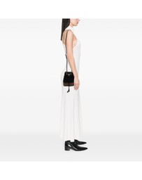Pre-Loved by Azura Reborn - Pre-Loved Mini Suede and Patent Web Ophidia Bucket Bag