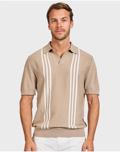 Academy Brand - Jonny Knit Polo