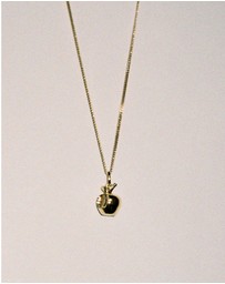 Meadowlark - Bitten Apple Charm Necklace