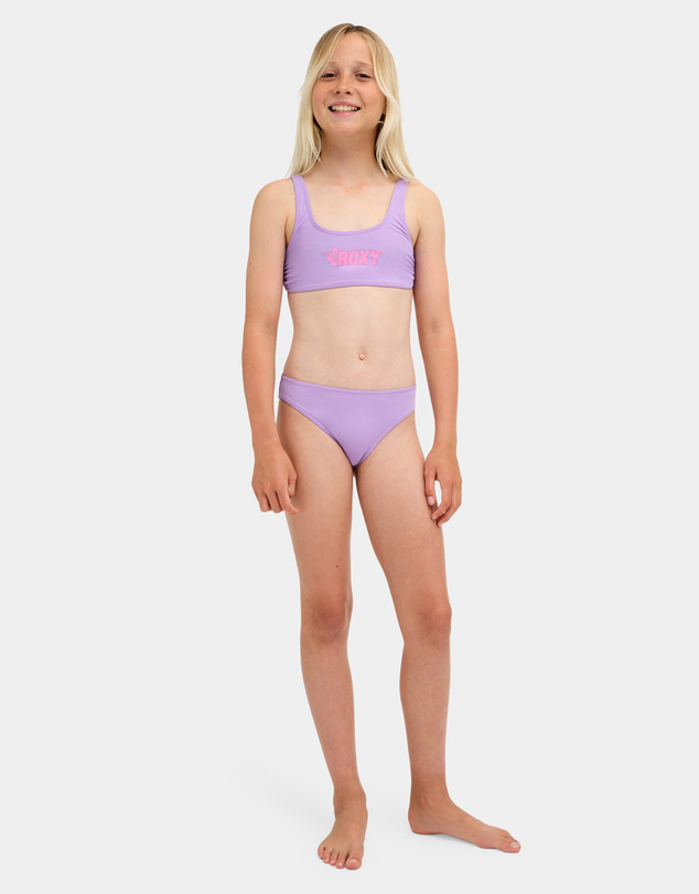 Roxy - Girls 8 to 16 Shore Swell Bralette Two Piece
