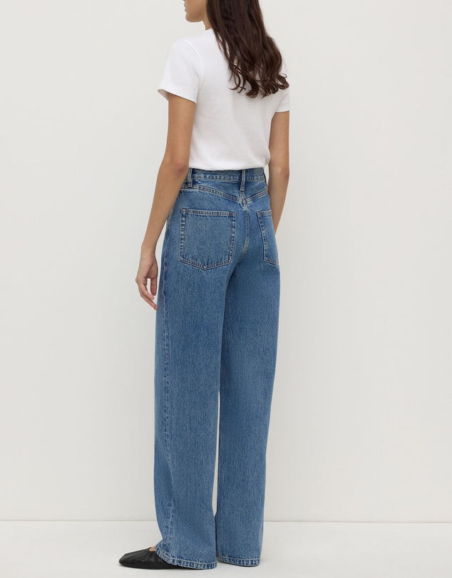 Assembly Label - High Rise Straight Jeans