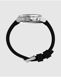 TIMEX - Q Timex Continental Chronograph 40mm Synthetic Rubber Strap Watch