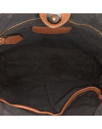 Pre-Loved by Azura Reborn - Pre-Loved House Check Canvas and Calfskin Little Crush Crossbody
