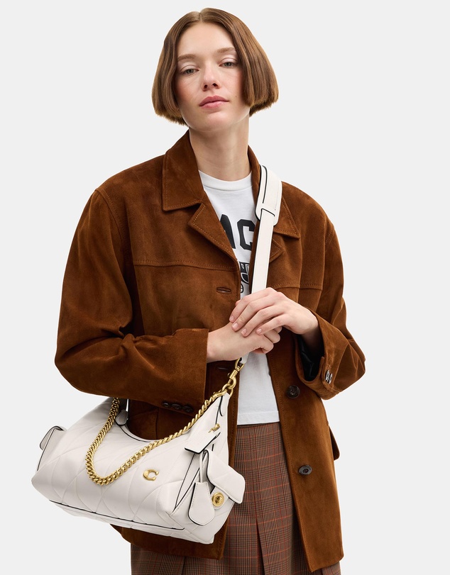 Coach - Soft Quilted Leather Pocket Juliet Bag 30