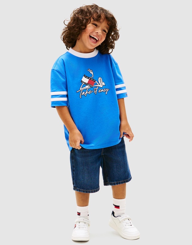 Tommy Hilfiger - LB Take It Easy Graphic T-Shirt - Kids