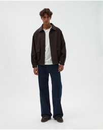 AERE - Boyd Collar Bomber Jacket