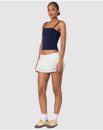EDIKTED - Looped Neckline Tank Top