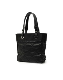 Pre-Loved by Azura Reborn - Pre-Loved Small Quilted Coated Canvas Paris Biarritz Tote