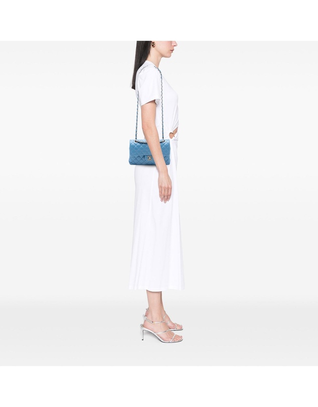 Pre-Loved by Azura Reborn - Pre-Loved Small Classic Caviar Double Flap