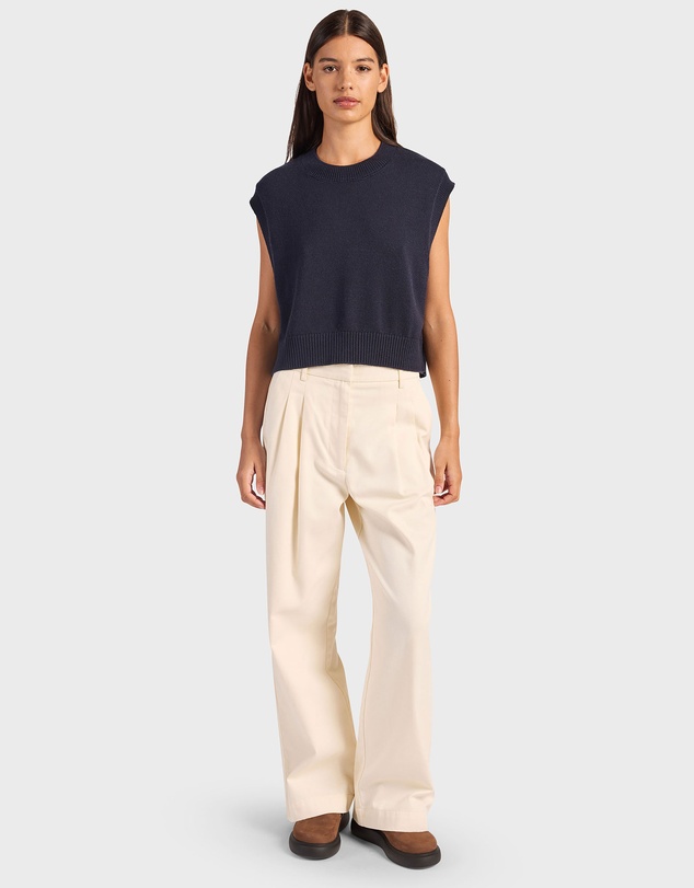 Academy Brand - Flora Crew Knit Vest