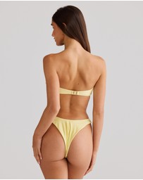 Vacay Swimwear - Positano Bottom Butter