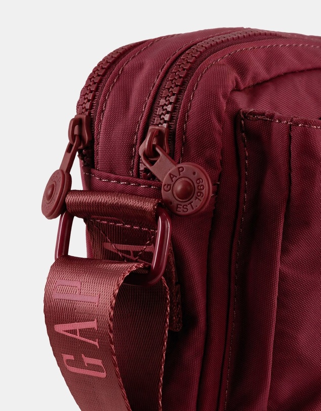 GAP - GAP Ladies Nylon Crossbody Bag in Wine