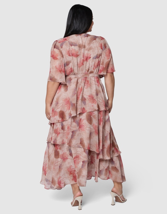 Pink Dusk by Curve Project - Hypnotic Maxi Dress