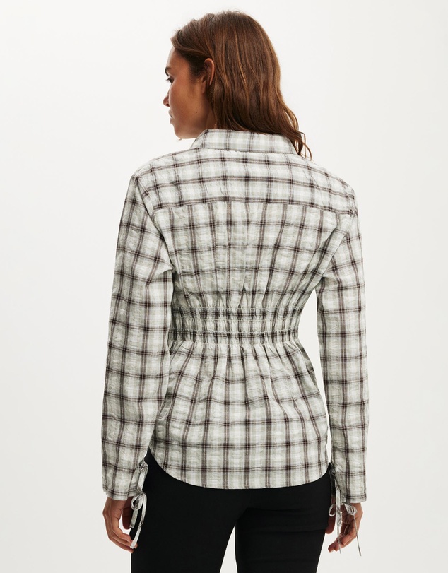 Cotton On - Gathered LS Shirt