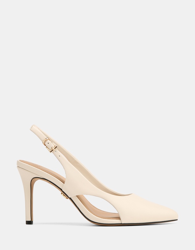 Wittner - Rachel Leather High Slingbacks